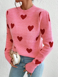 Red Heart Jacquard Sweater