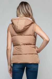 Crème De La Crème Hooded Vest