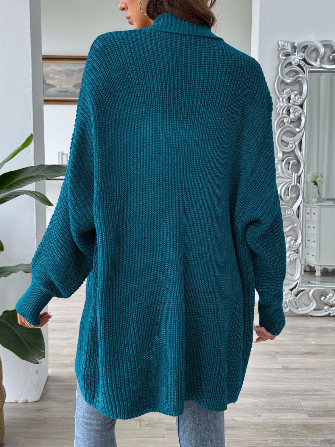 Posh Open Front Pearl Cardigan