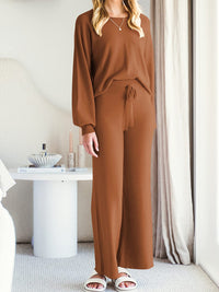 Vibrant Long Sleeve Lounge Set