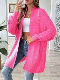 Posh Open Front Pearl Cardigan
