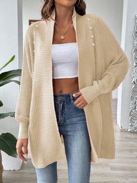 Posh Open Front Pearl Cardigan