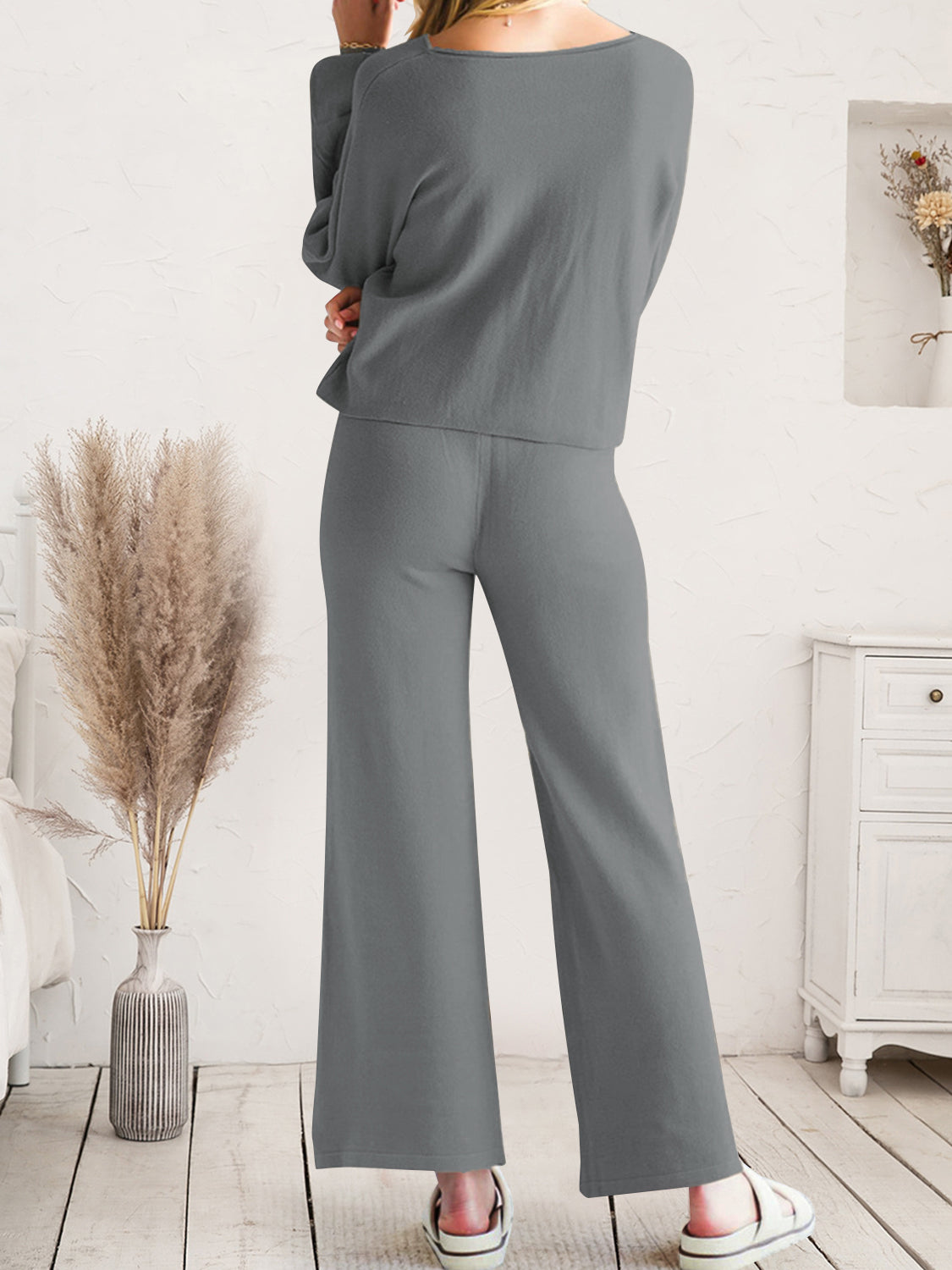Vibrant Long Sleeve Lounge Set