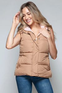 Crème De La Crème Hooded Vest
