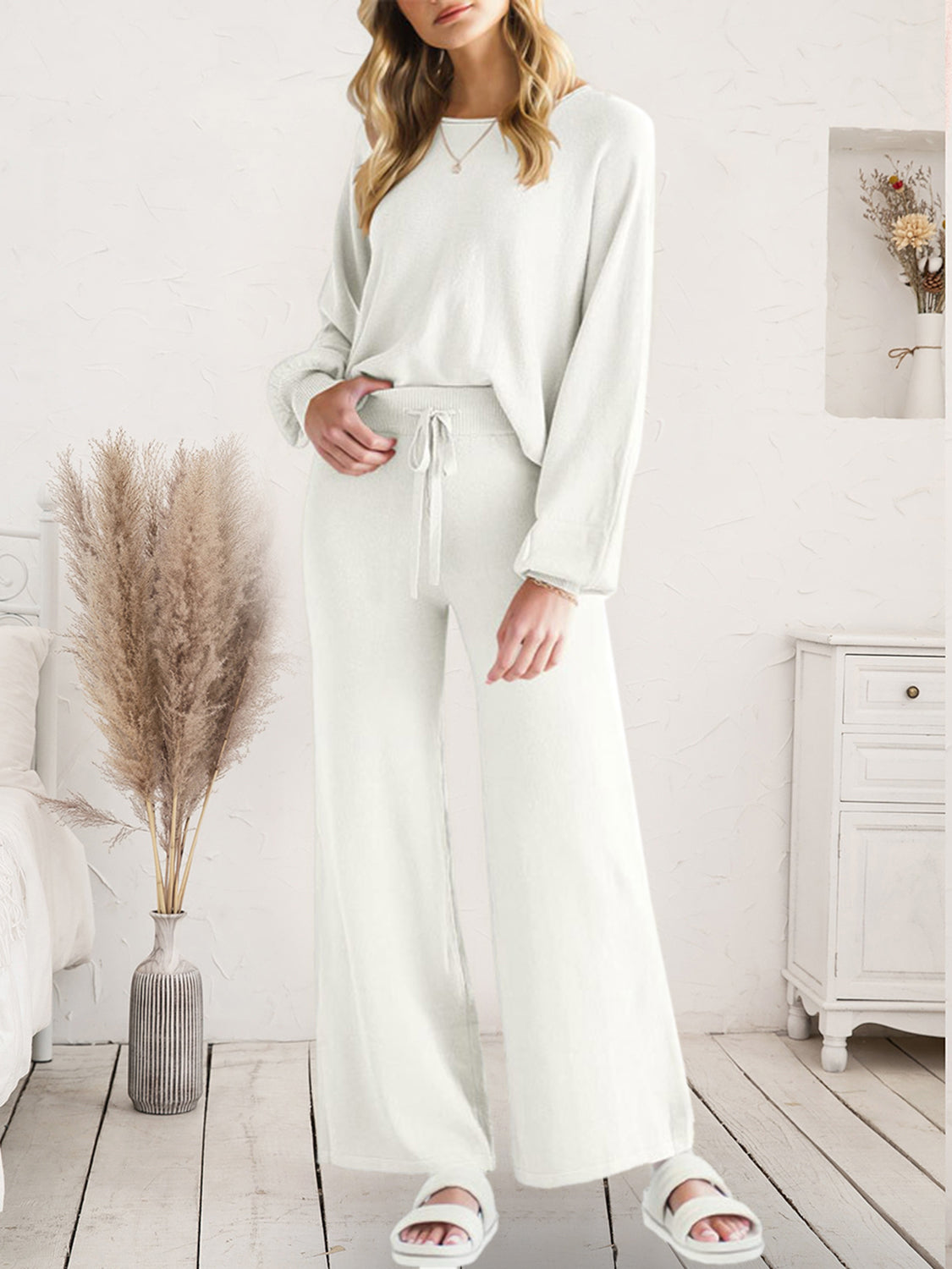 Vibrant Long Sleeve Lounge Set