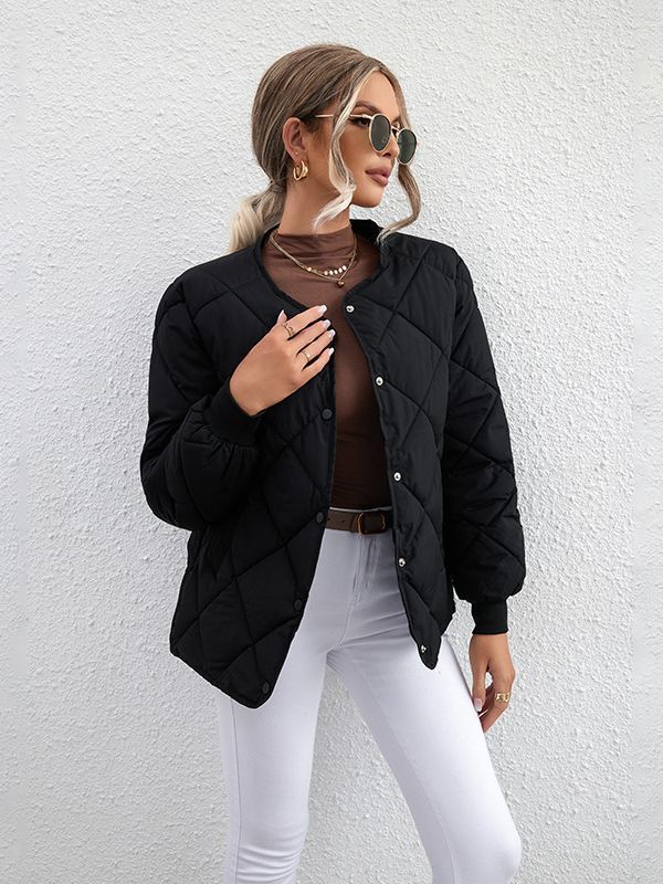 Rhombus Puffer Jacket