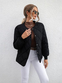 Rhombus Puffer Jacket