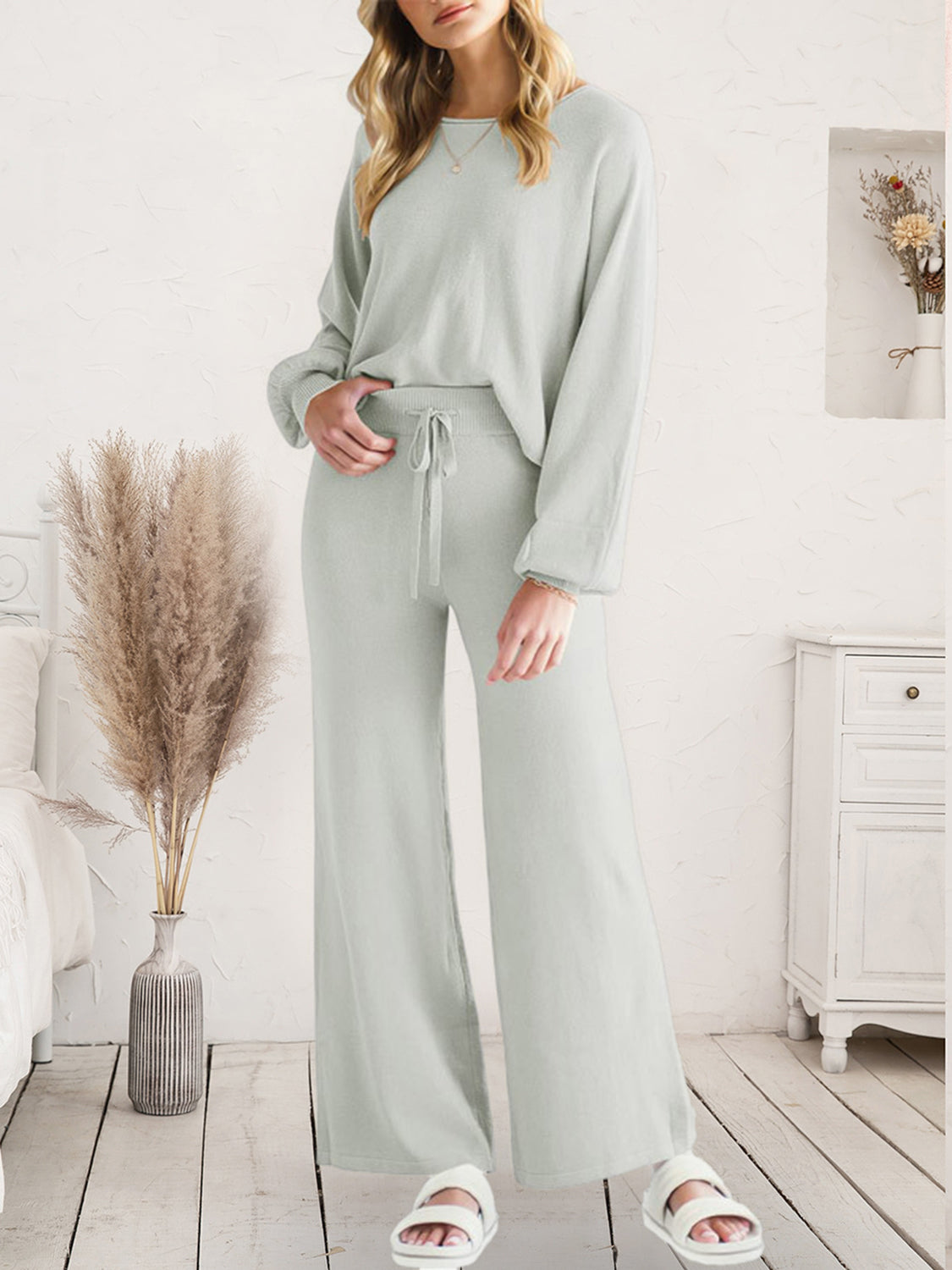 Vibrant Long Sleeve Lounge Set