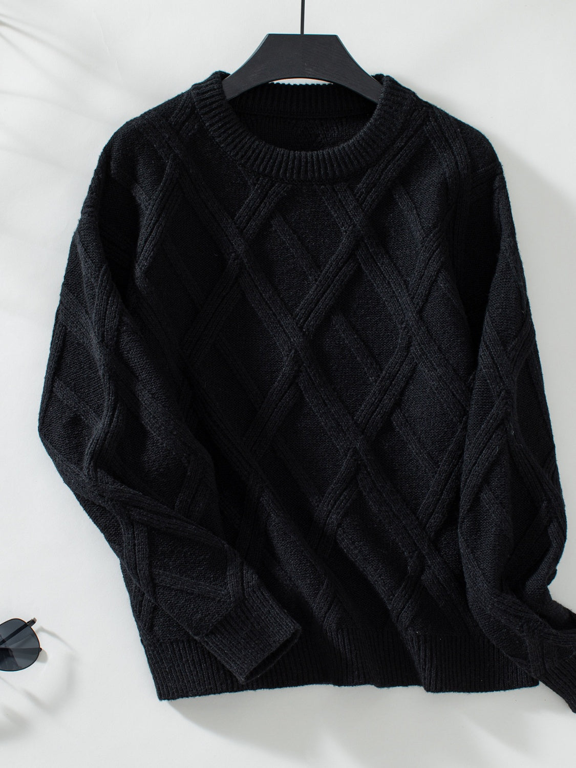 Geometric Long Sleeve Sweater