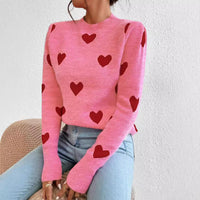 Red Heart Jacquard Sweater