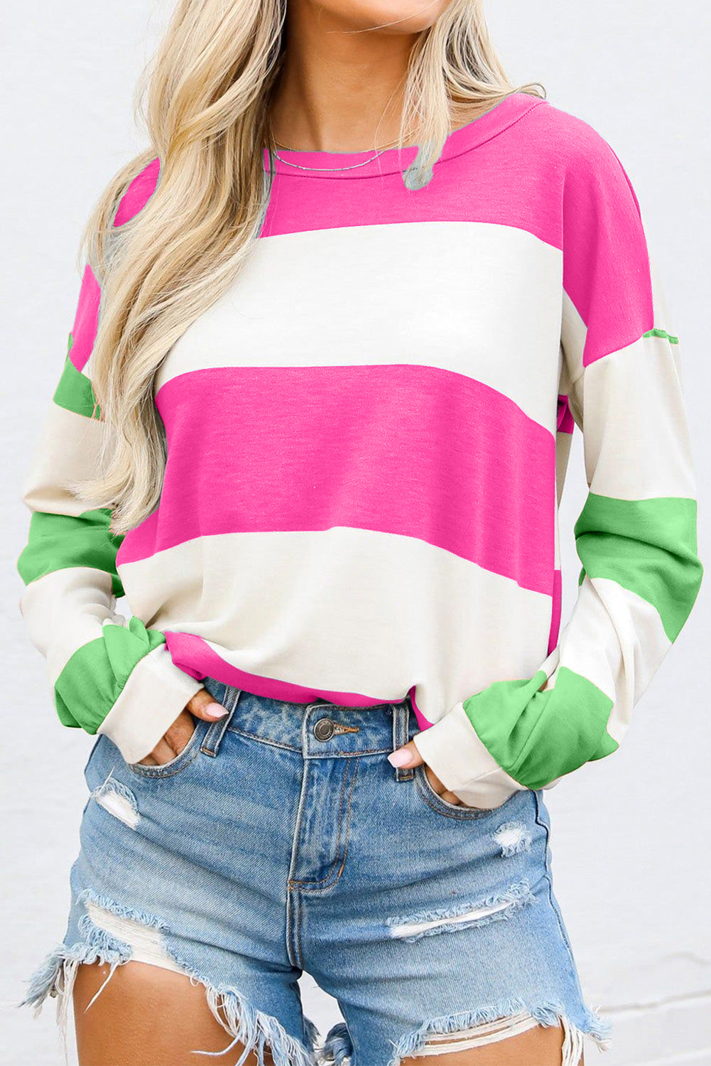Color Contrast Block Top