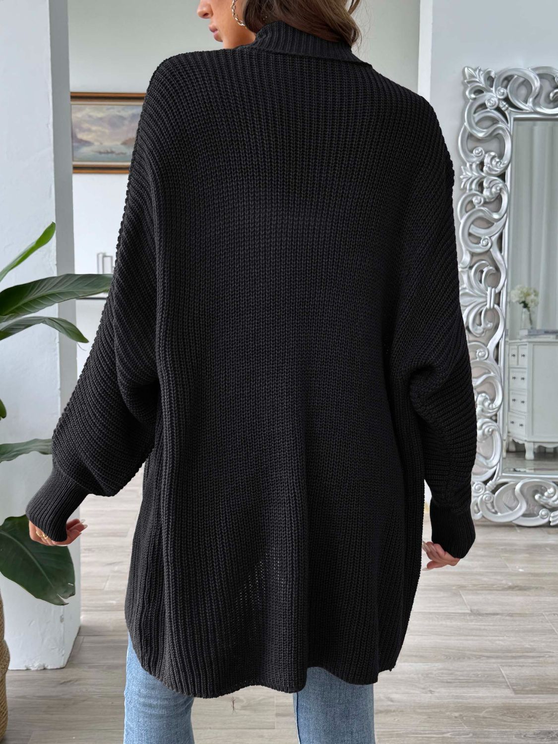 Posh Open Front Pearl Cardigan