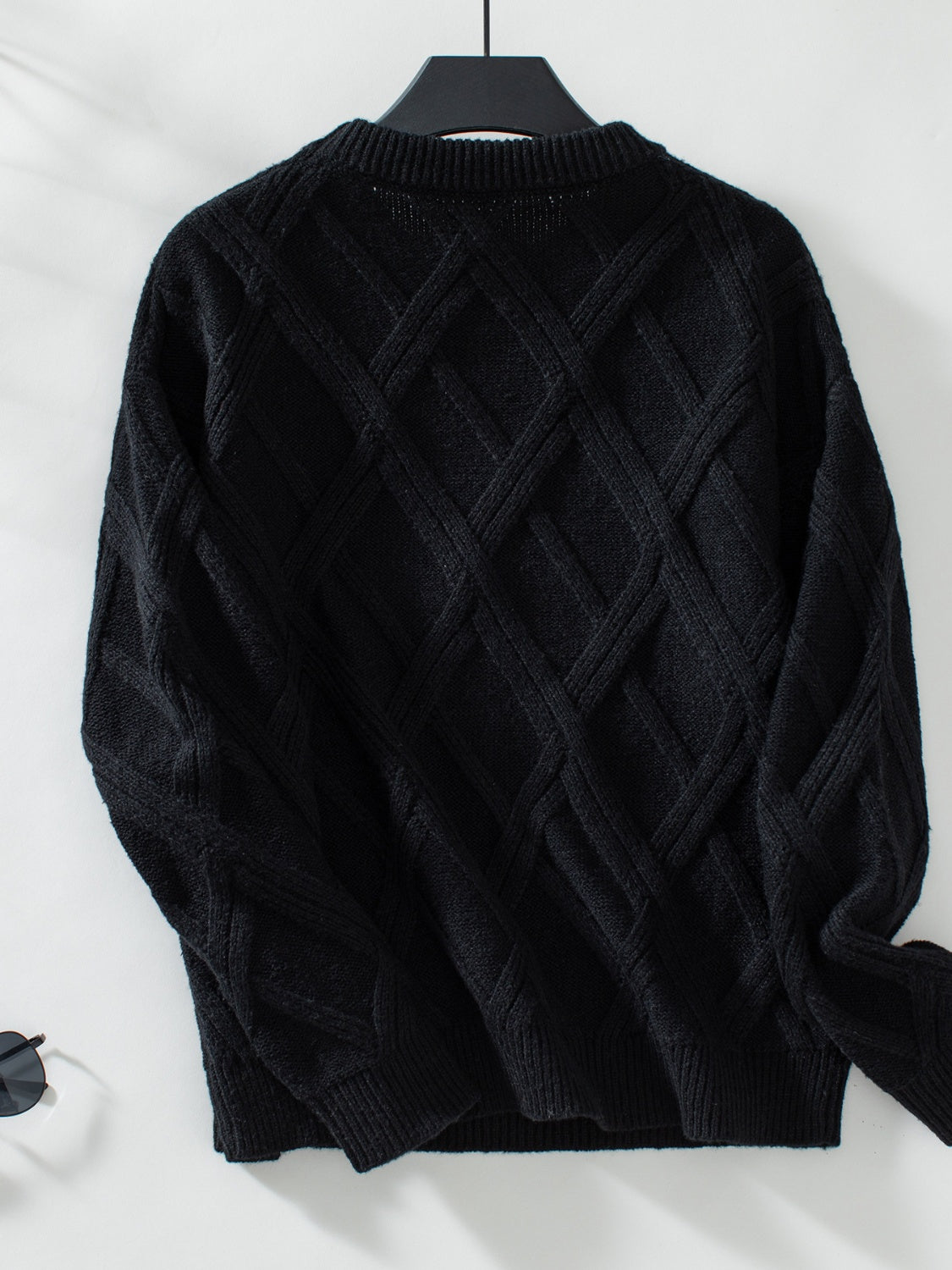 Geometric Long Sleeve Sweater