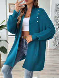 Posh Open Front Pearl Cardigan