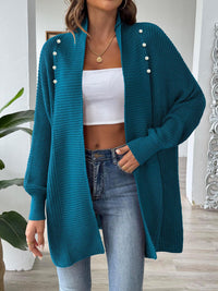 Posh Open Front Pearl Cardigan