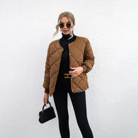 Rhombus Puffer Jacket