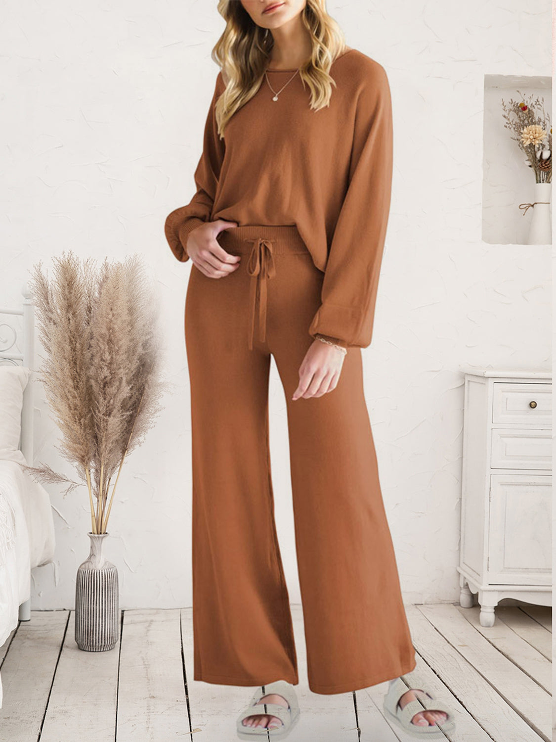 Vibrant Long Sleeve Lounge Set
