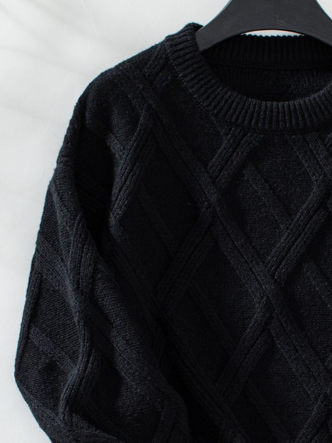 Geometric Long Sleeve Sweater