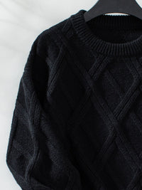 Geometric Long Sleeve Sweater