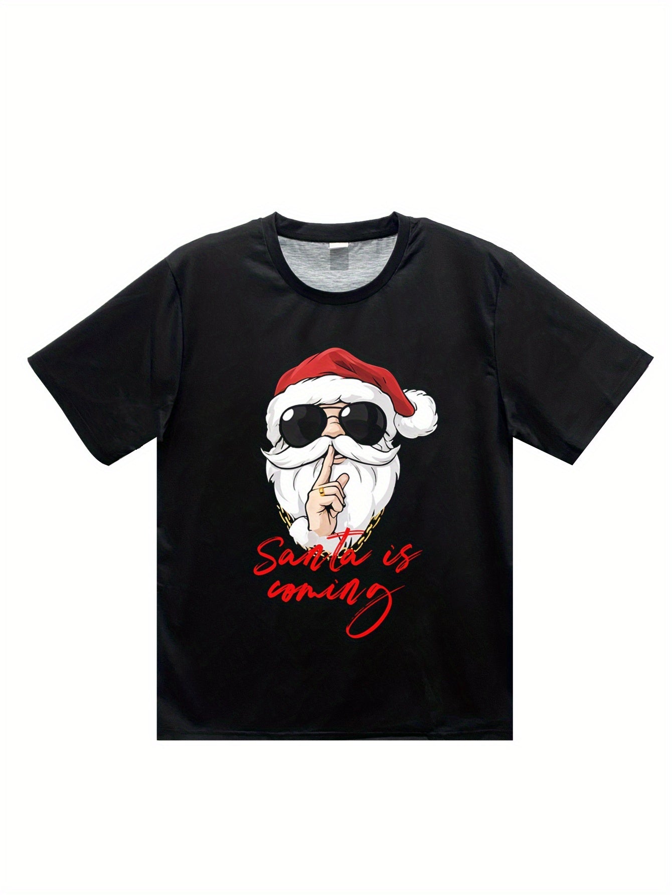 Posh Men's Holiday Santa Claus T-shirt